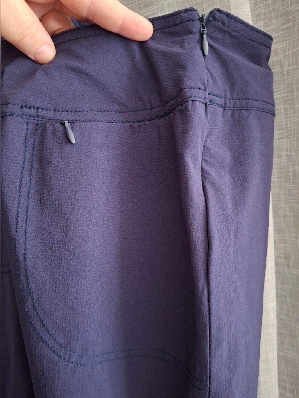 Green Tea Navy Skort Size Medium - Picture 3 of 6